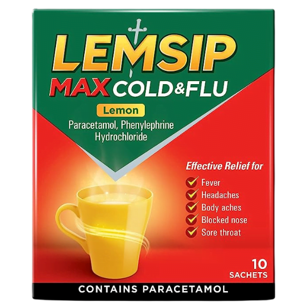 Lemsip Max Cold & Flu Sachets