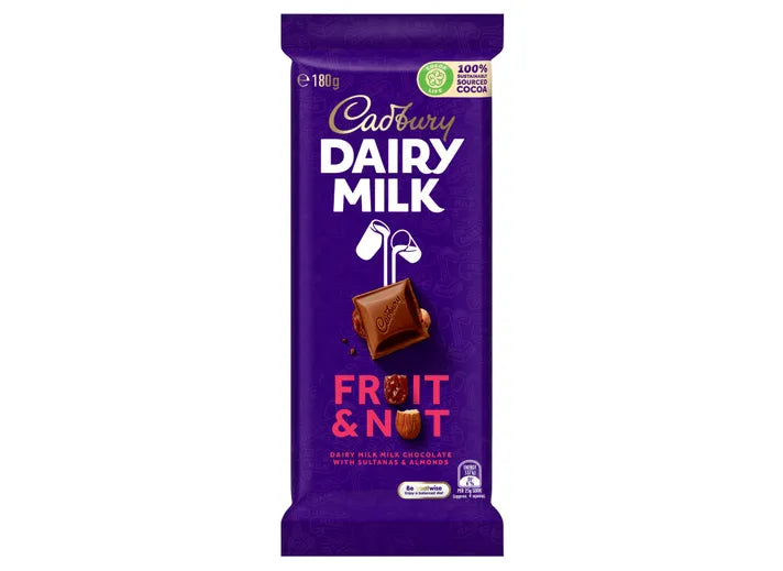 Cadbury Fruit And Nut