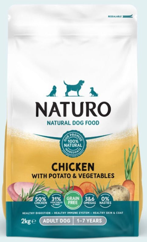 Naturo Grain Free Chicken Potato & Vegetable