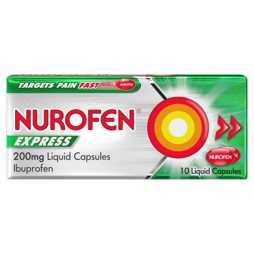 Nurofen Gsl Express Liq Caps