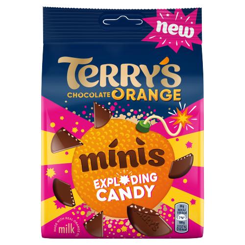 Terrys Mini Exploding Candy 105G