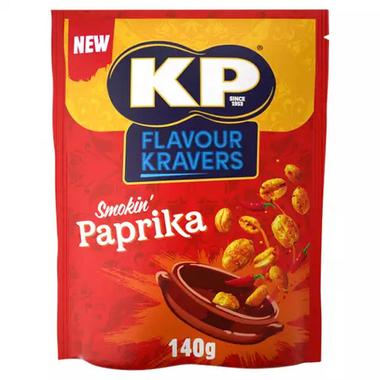 Kp Flavour Kravers Smokin' Paprika Peanuts