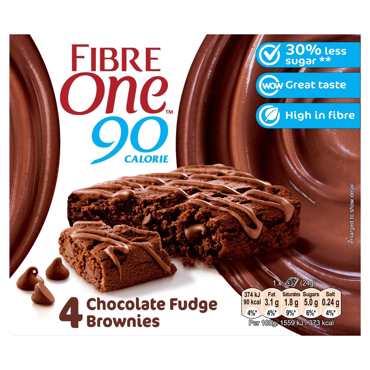 Fibre 1 Chocolate Fudge Brownie