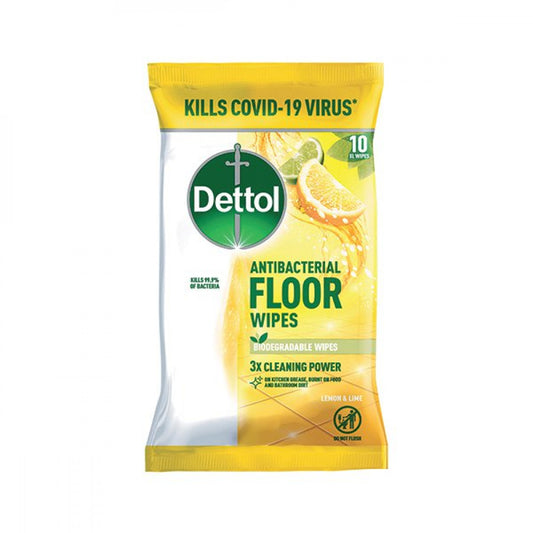 Dettol Citrus Floor Wipes 10S