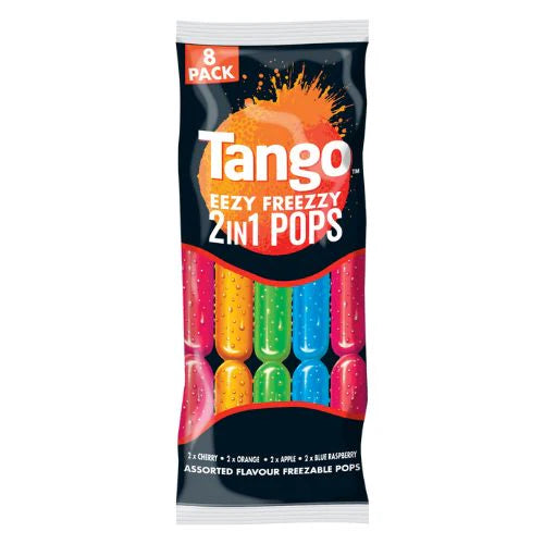 Tango Assorted Ice Pops 8PK