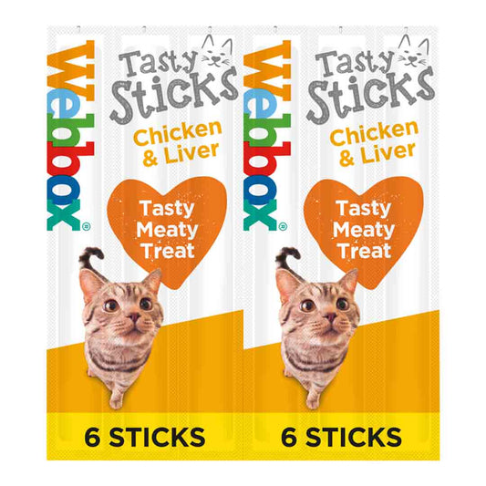 Webbox Delight Chicken Sticks 6PK