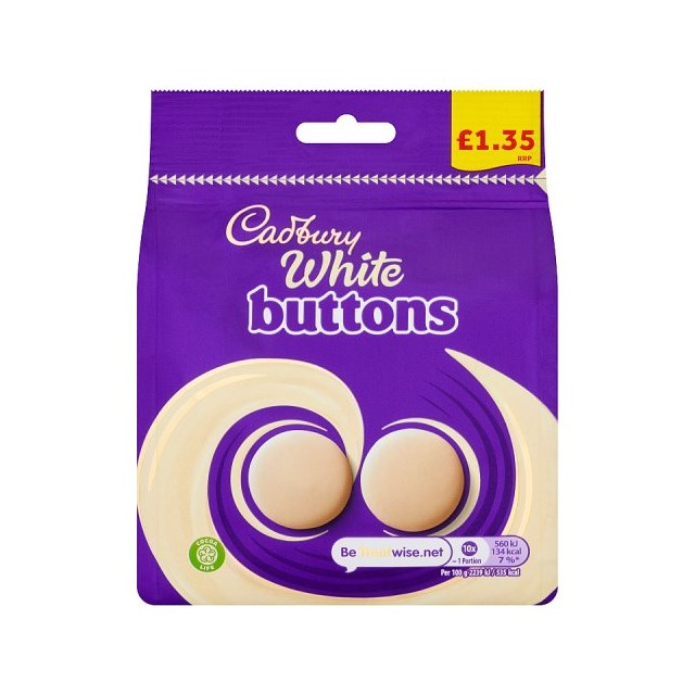 Cadbury White Buttons Pm1.35