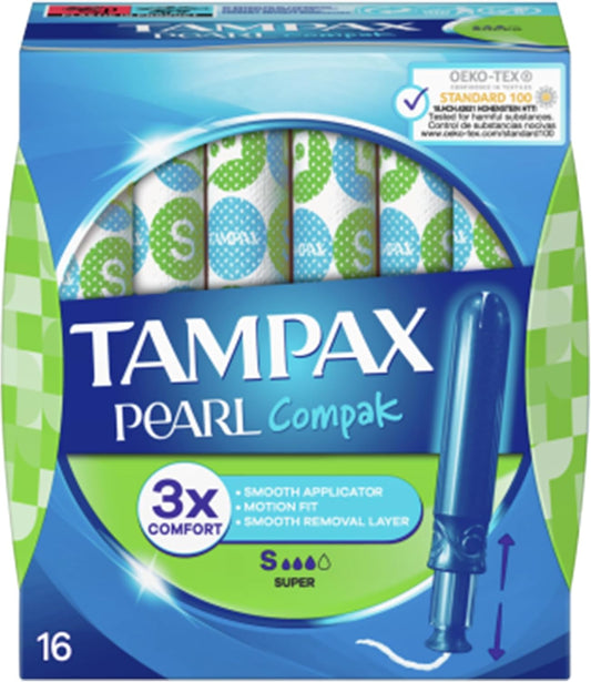 Tampax Compak Pearl Super